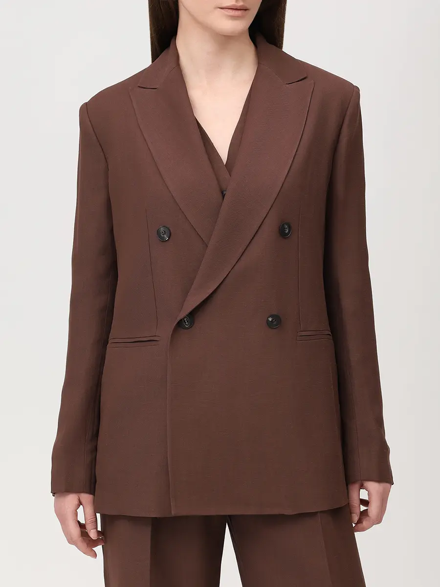 Костюм-тройка из вискозы и льна