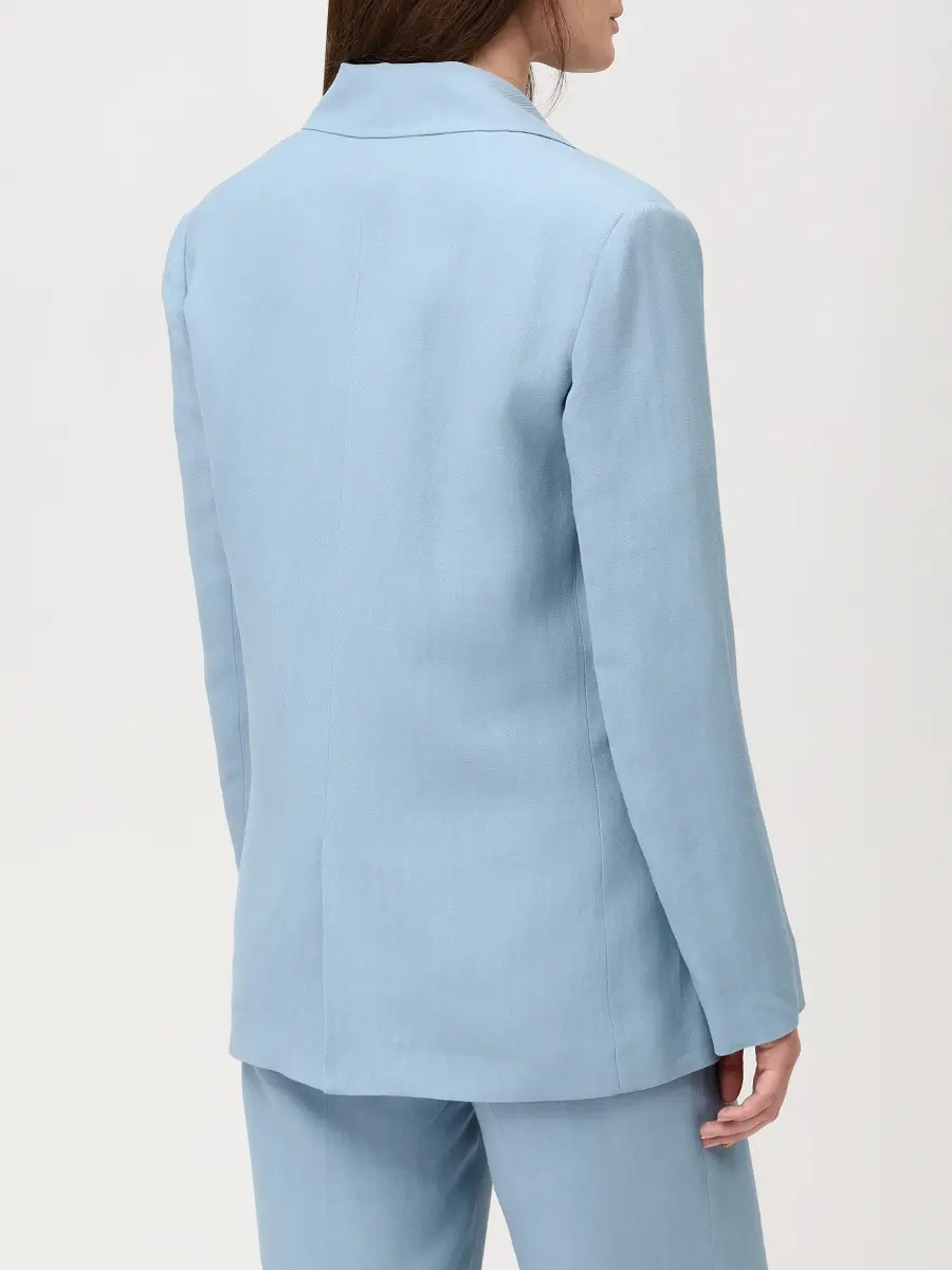 Костюм-тройка из вискозы и льна