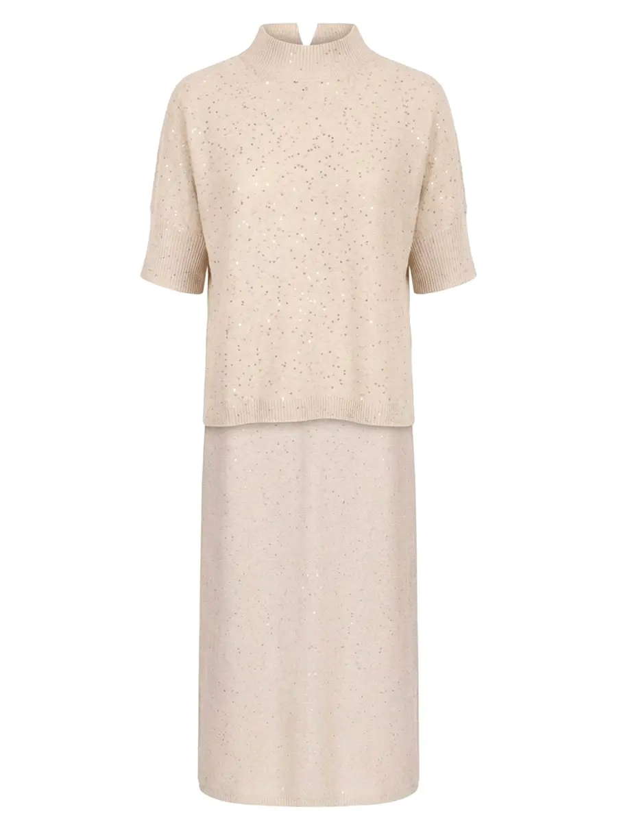 Костюм изо льна и хлопка