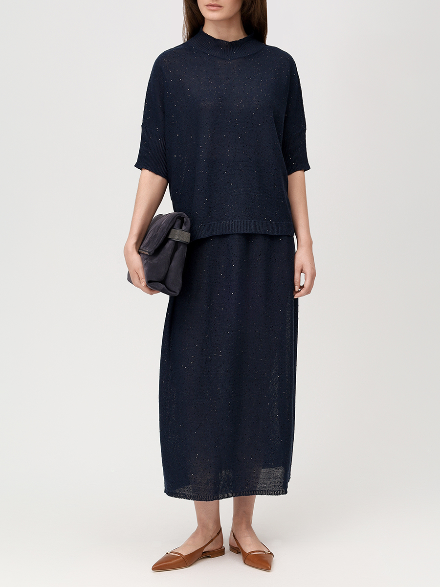 Костюм изо льна и хлопка