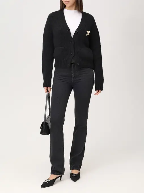 Кардиган из кашемира и шелка CELINE