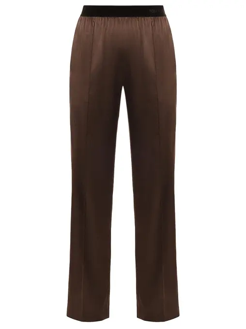Брюки шелковые TOM FORD