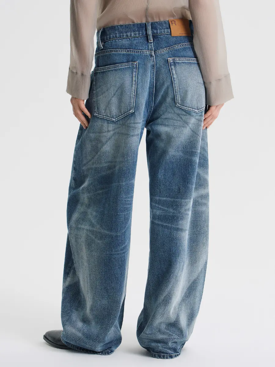 Джинсы хлопковые