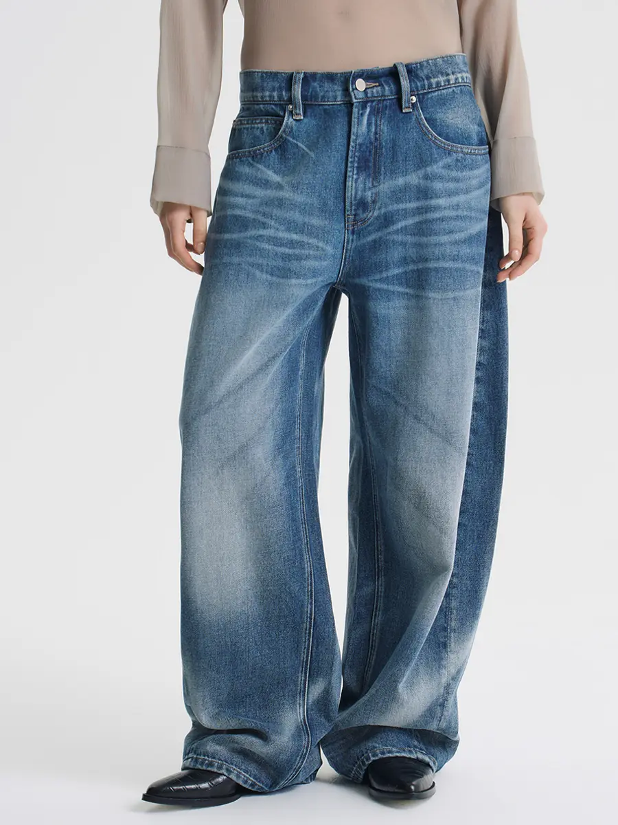 Джинсы хлопковые