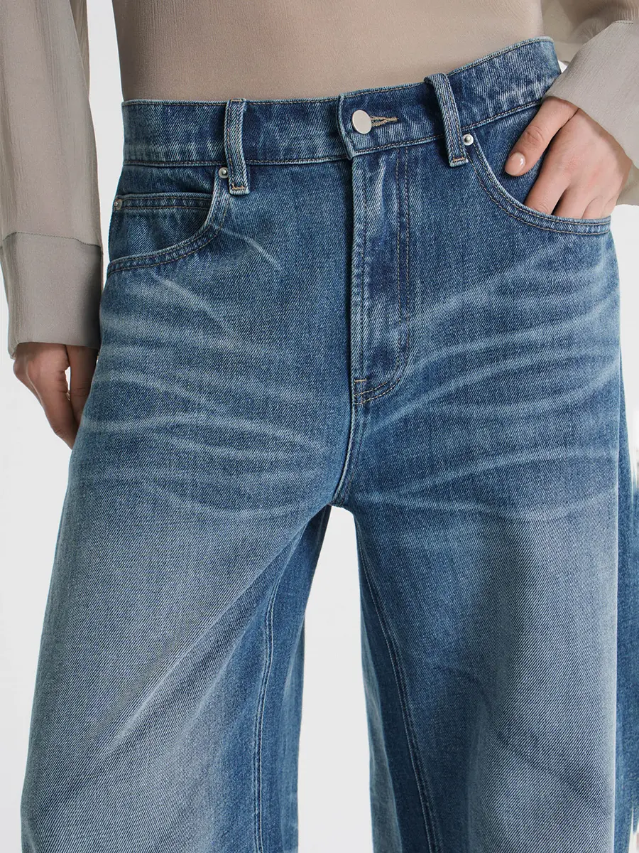 Джинсы хлопковые