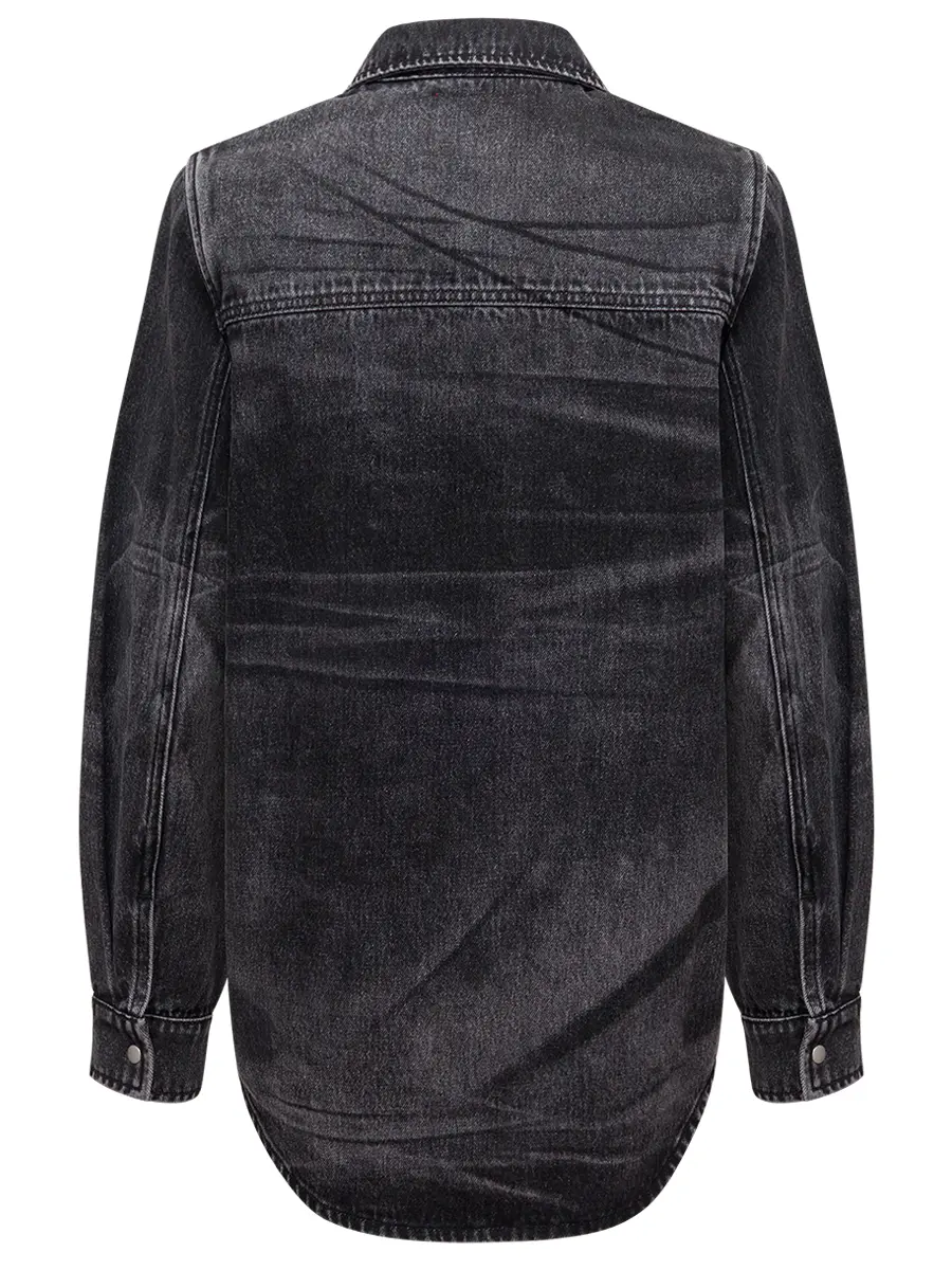 Рубашка джинсовая