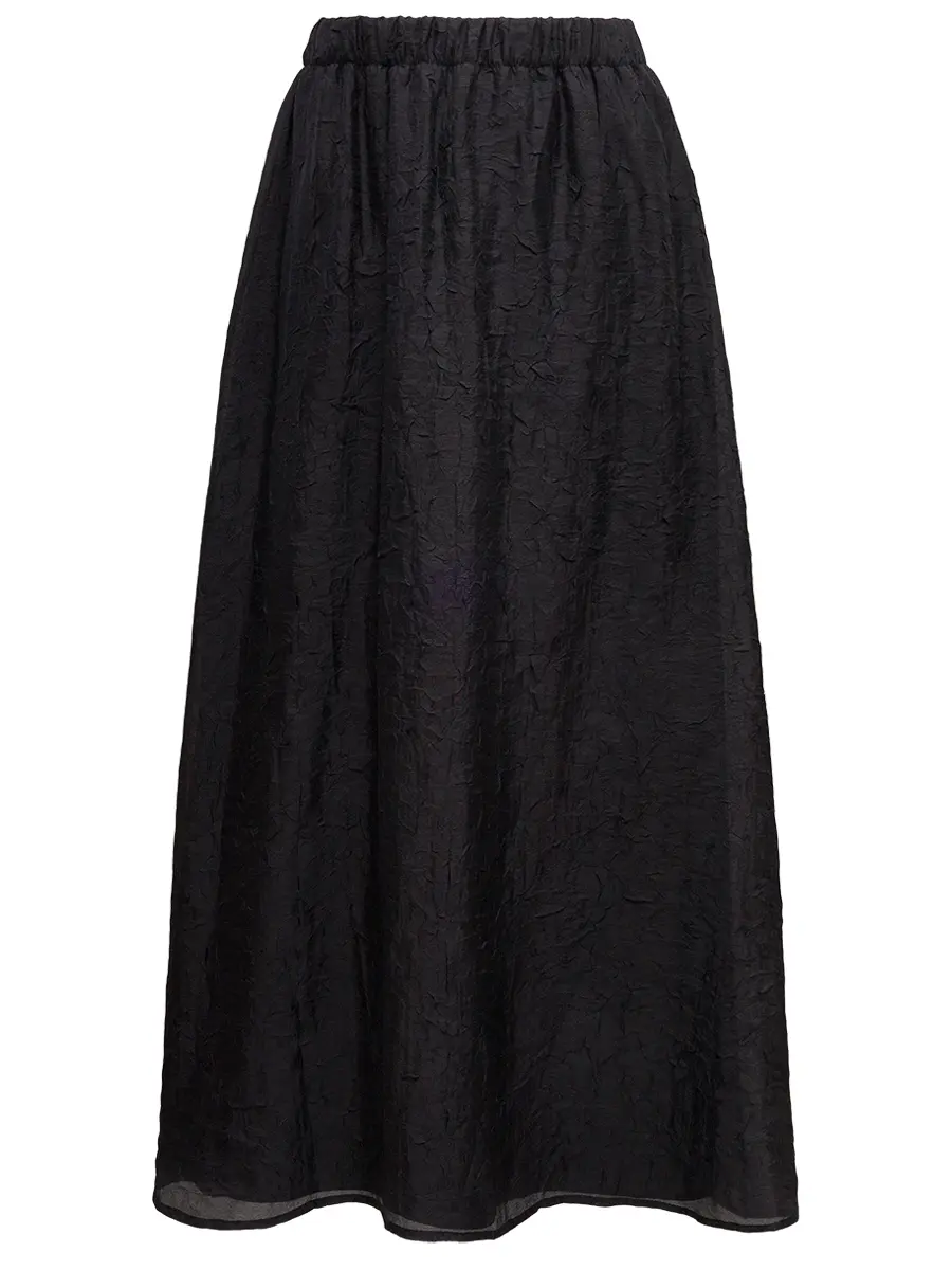 Юбка из жатой вискозы