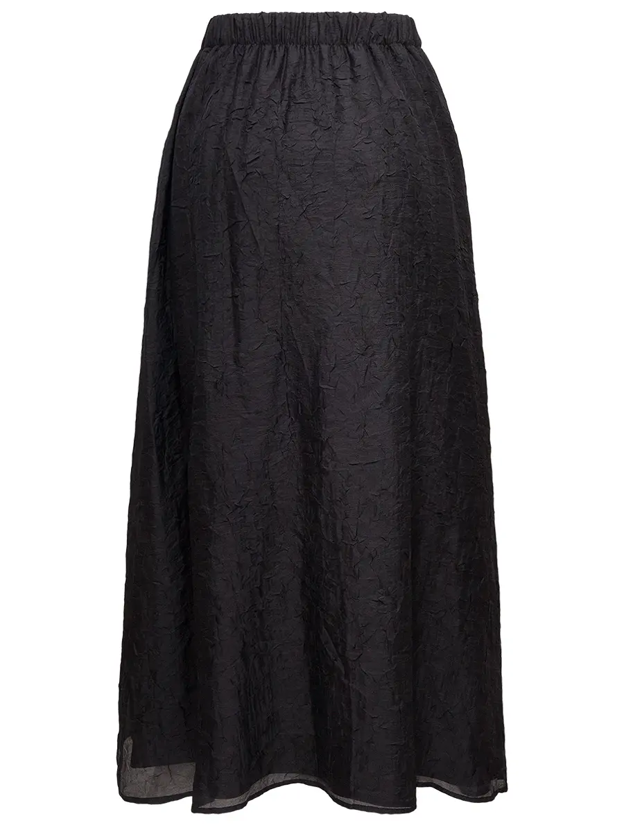 Юбка из жатой вискозы