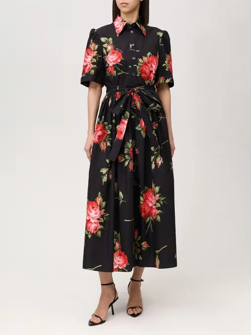 Платье хлопковое DOLCE & GABBANA