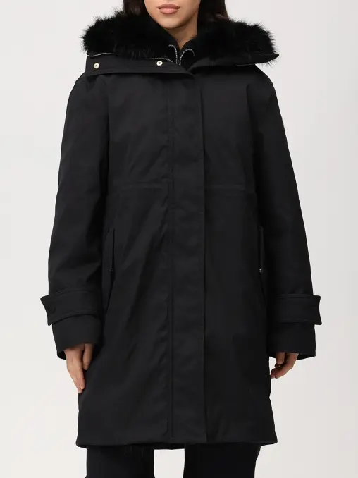 Парка пуховая с мехом MONCLER