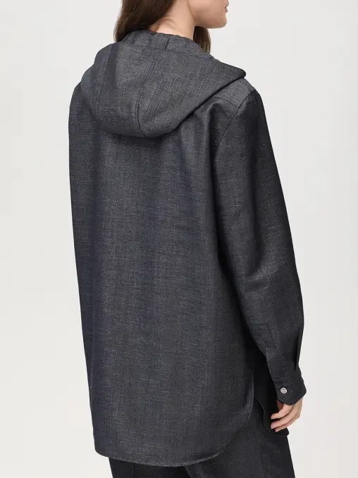 Рубашка шерстяная KITON