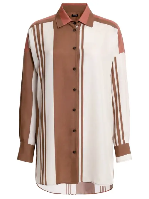 Блуза шелковая KITON