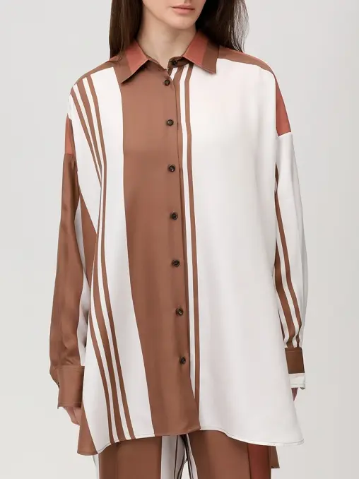 Блуза шелковая KITON