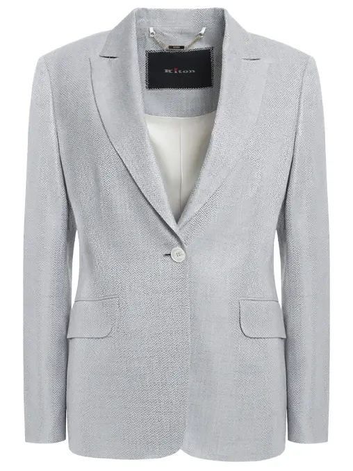 Пиджак из вискозы KITON