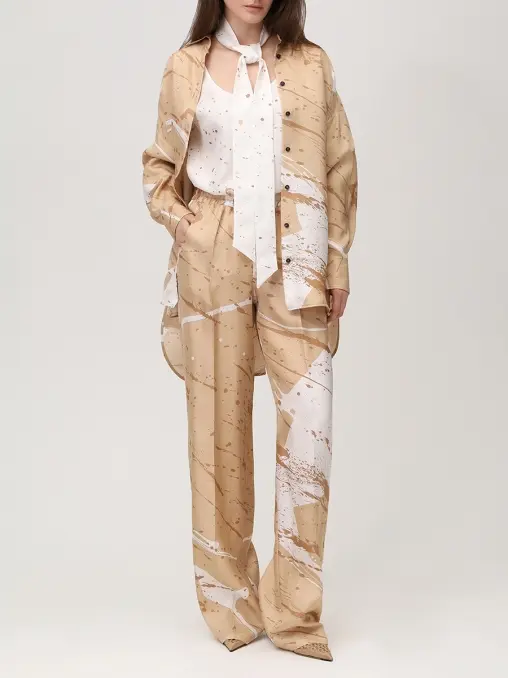 Блуза шелковая KITON