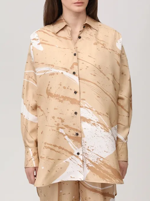 Блуза шелковая KITON