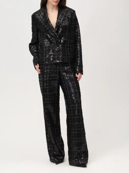 Брюки с пайетками KITON