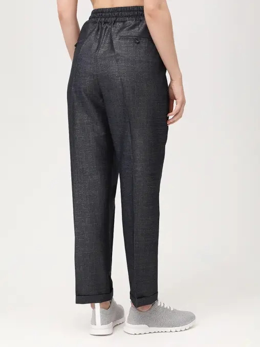 Брюки шерстяные KITON