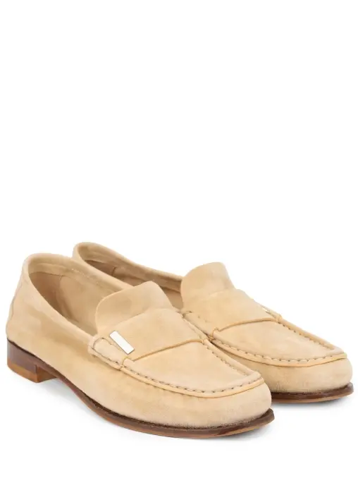 Мокасины замшевые KITON