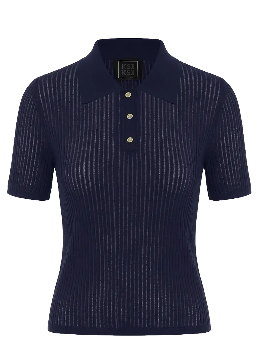 Поло "Воздушный ажур"