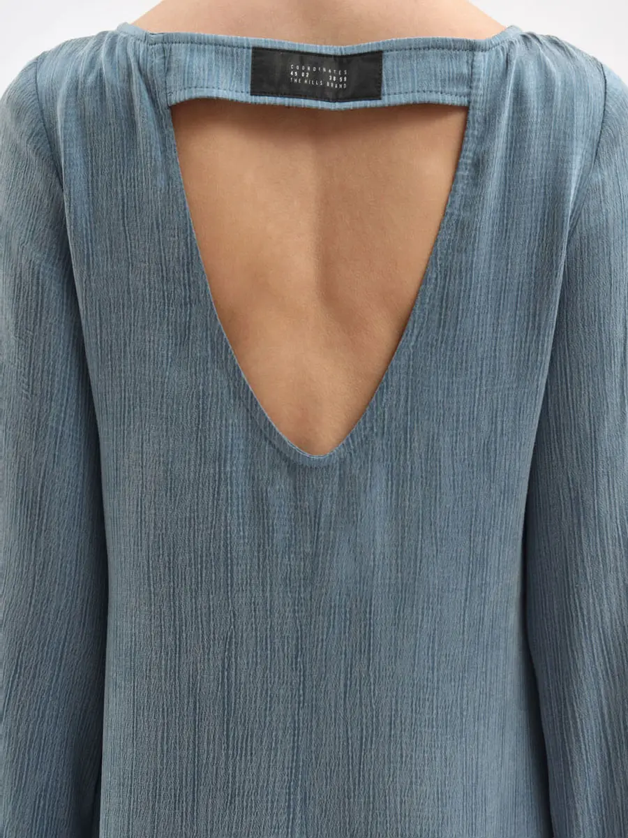 Платье однотонное