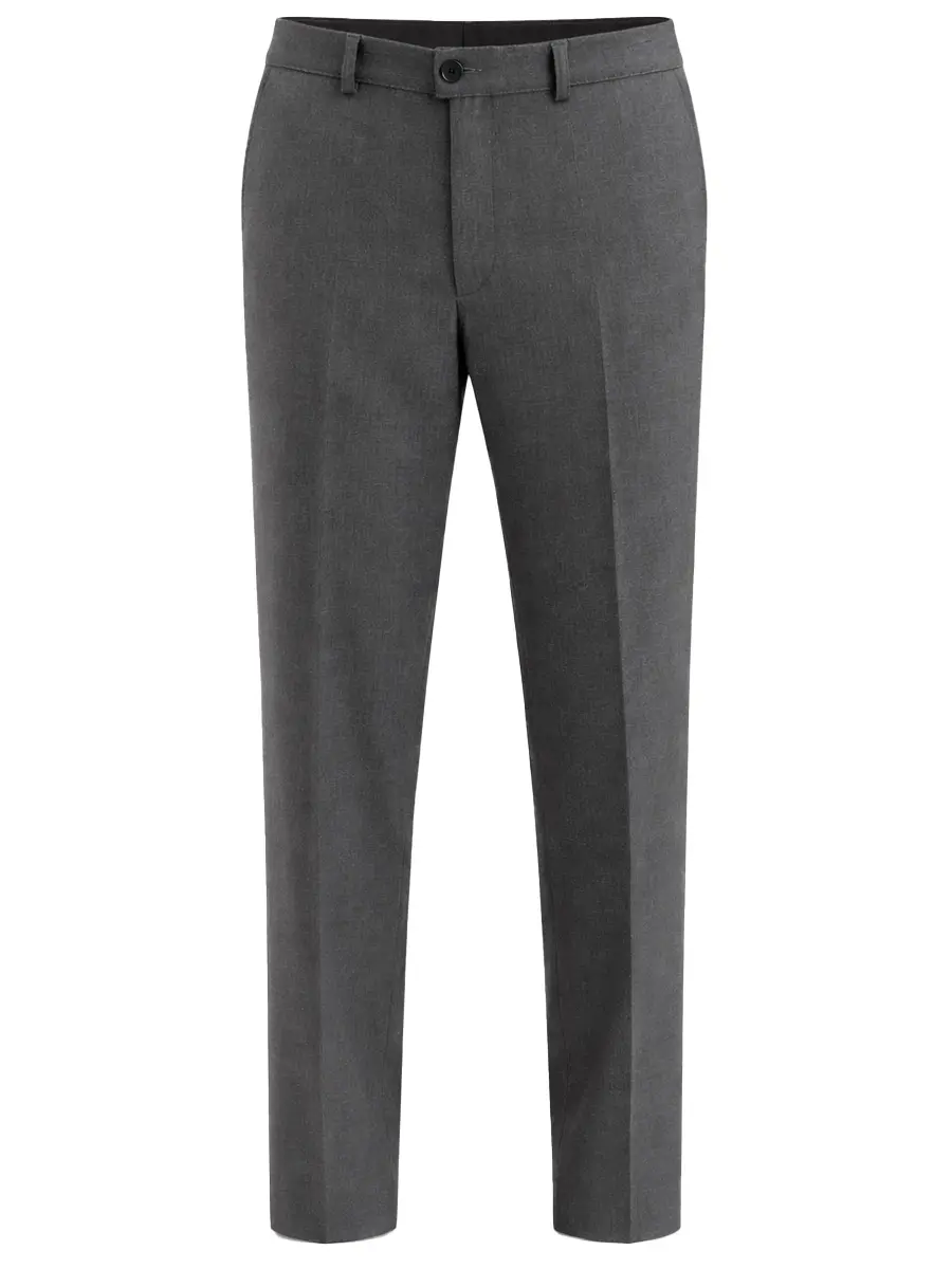 Брюки однотонные