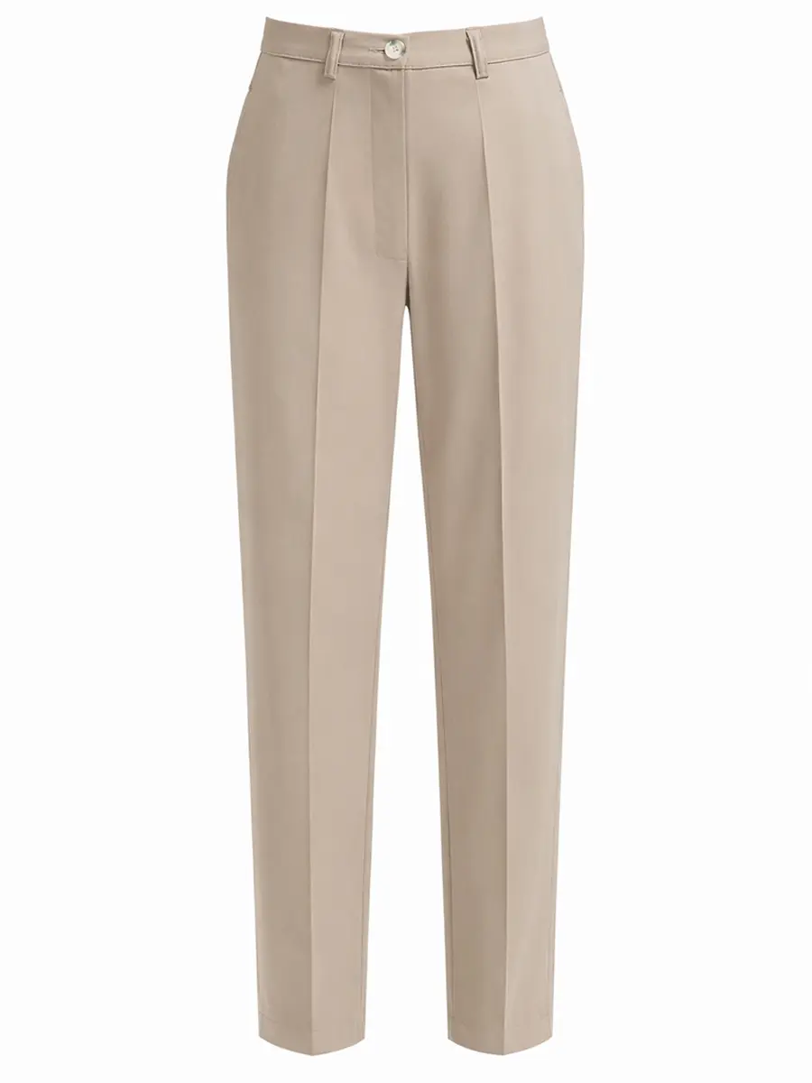 Брюки однотонные