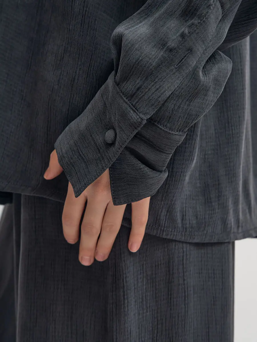 Рубашка однотонная