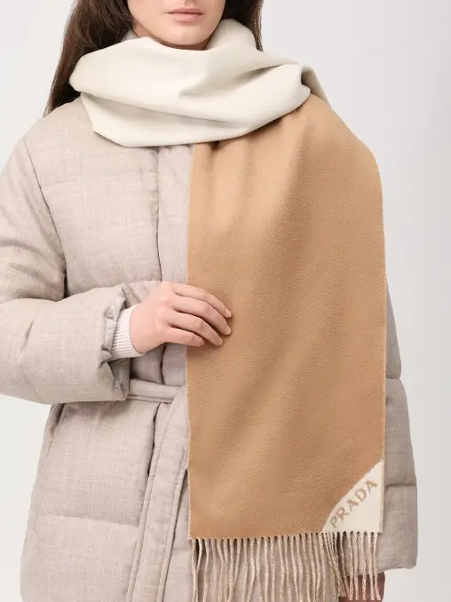Шарф кашемировый PRADA