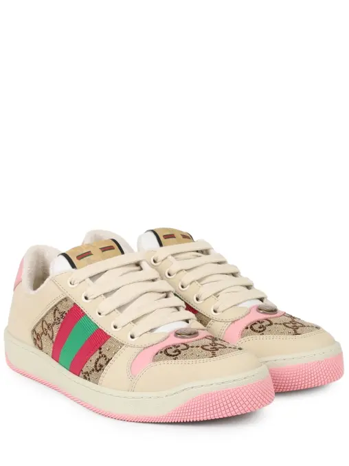 Кеды комбинированные GUCCI