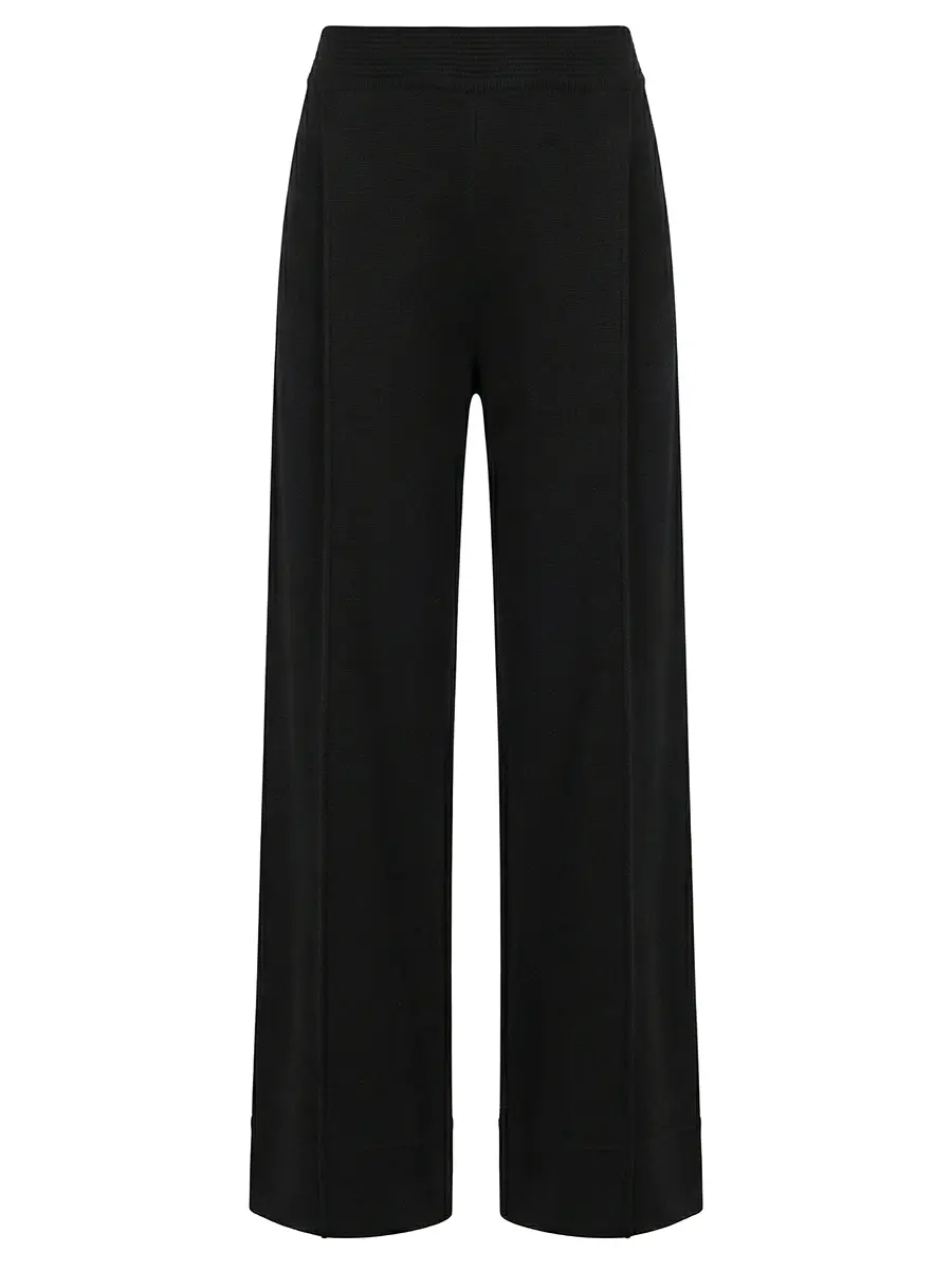 Брюки-палаццо из мериноса