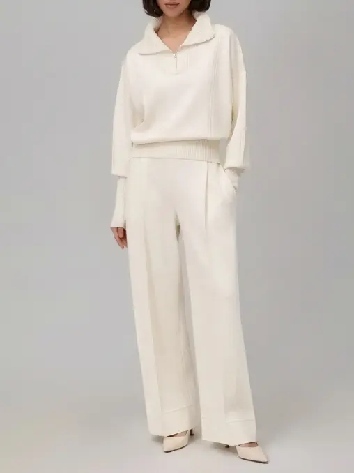 Брюки-палаццо из мериноса ANA HILDEBRANT