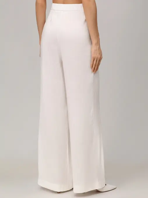 Брюки из шелка и льна ANA HILDEBRANT