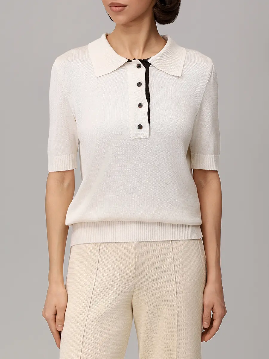 Поло шелковое