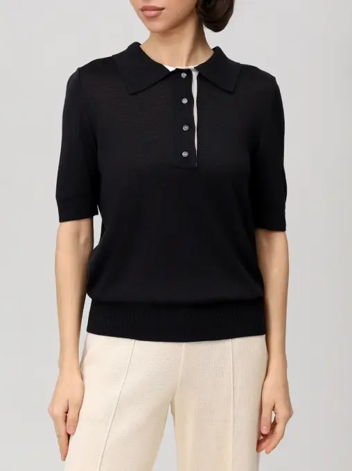 Поло шелковое ANA HILDEBRANT