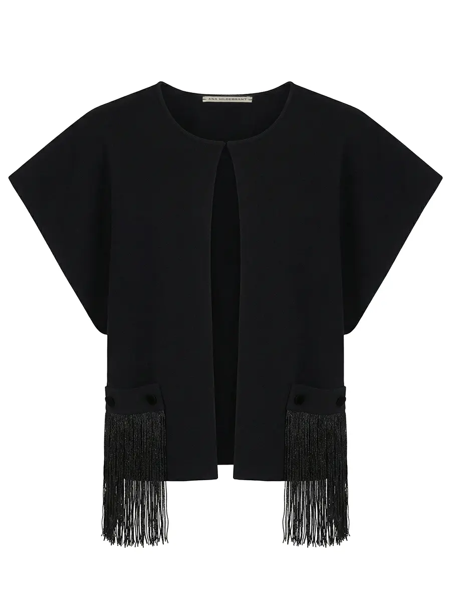 Жилет-кимоно Лунная вуаль из мериноса