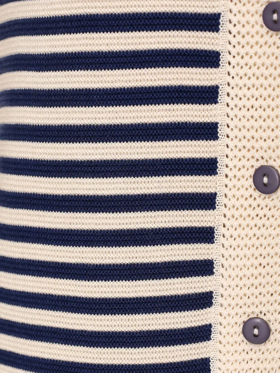 Платье-поло Круиз из хлопка и шелка