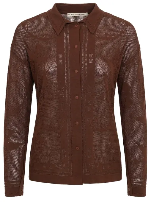 Рубашка Ласточка из хлопка ANA HILDEBRANT