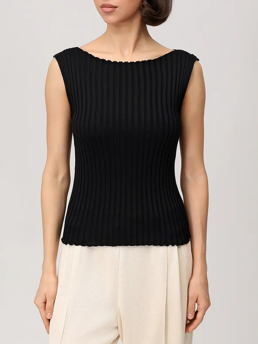 Топ из шелка