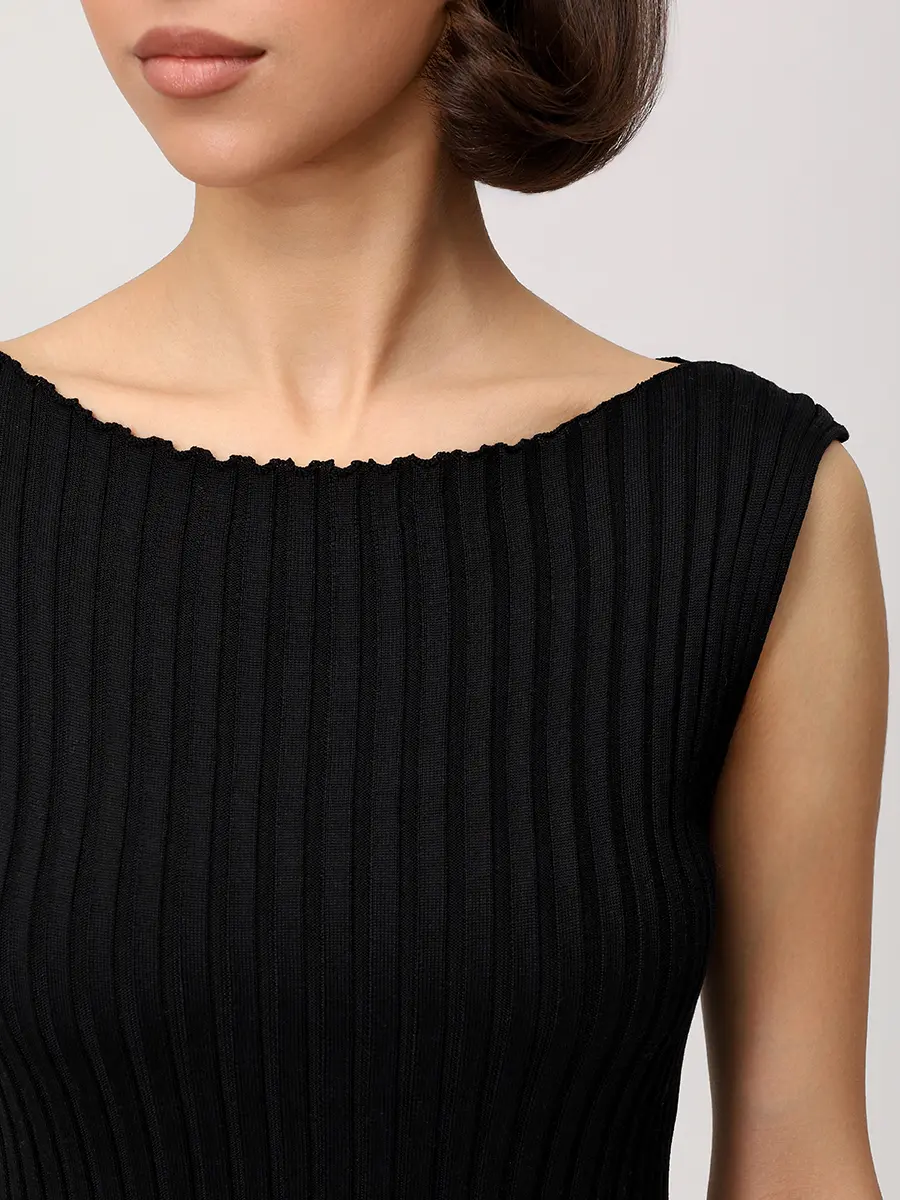 Топ из шелка