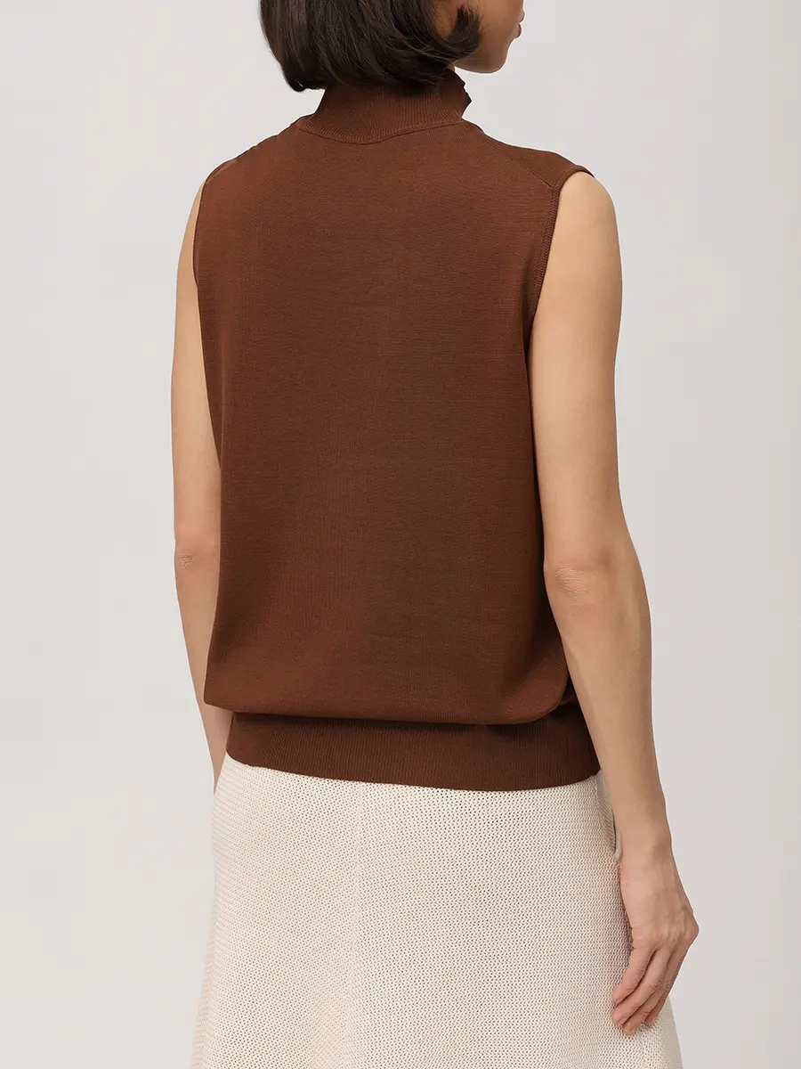 Топ из шелка