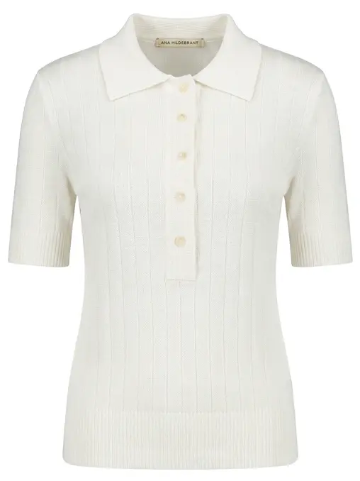 Поло из шелка ANA HILDEBRANT