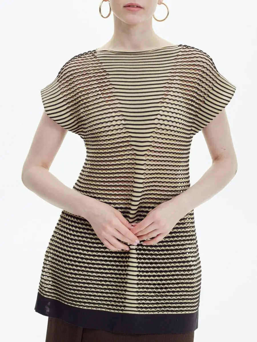 Блуза Арабская вязь из хлопка