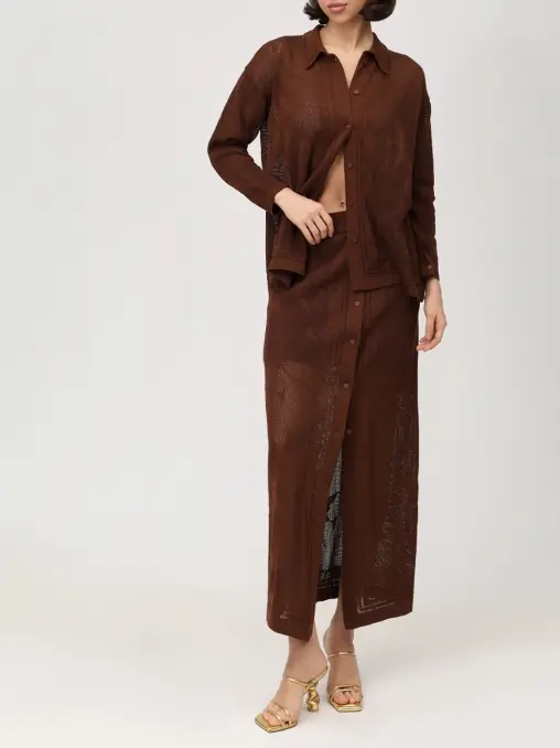 Юбка Ласточка из хлопка ANA HILDEBRANT