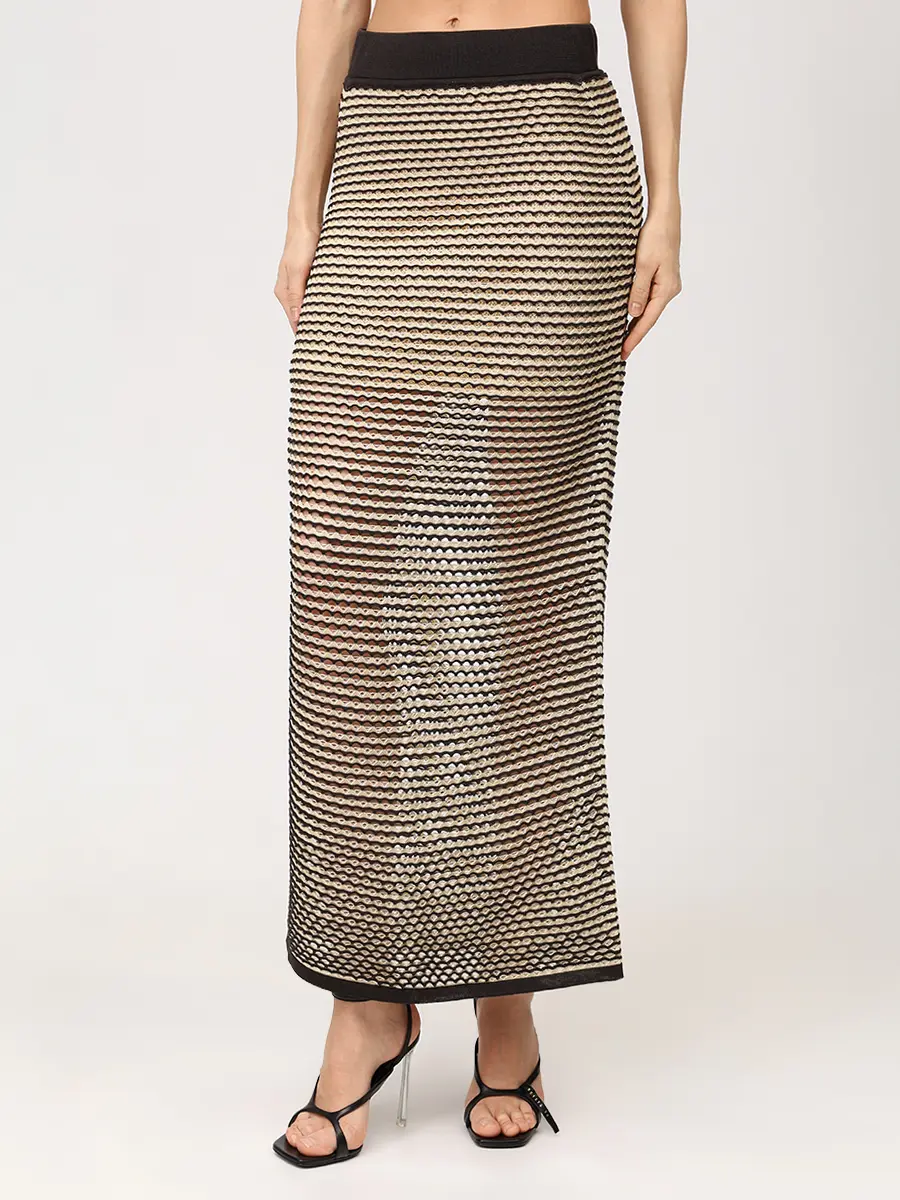 Юбка Арабская вязь из хлопка