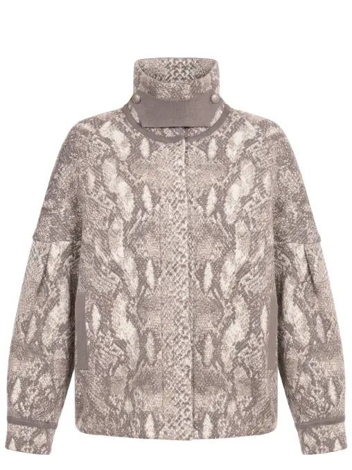 Бомбер Тессуто Питон из мериноса ANA HILDEBRANT
