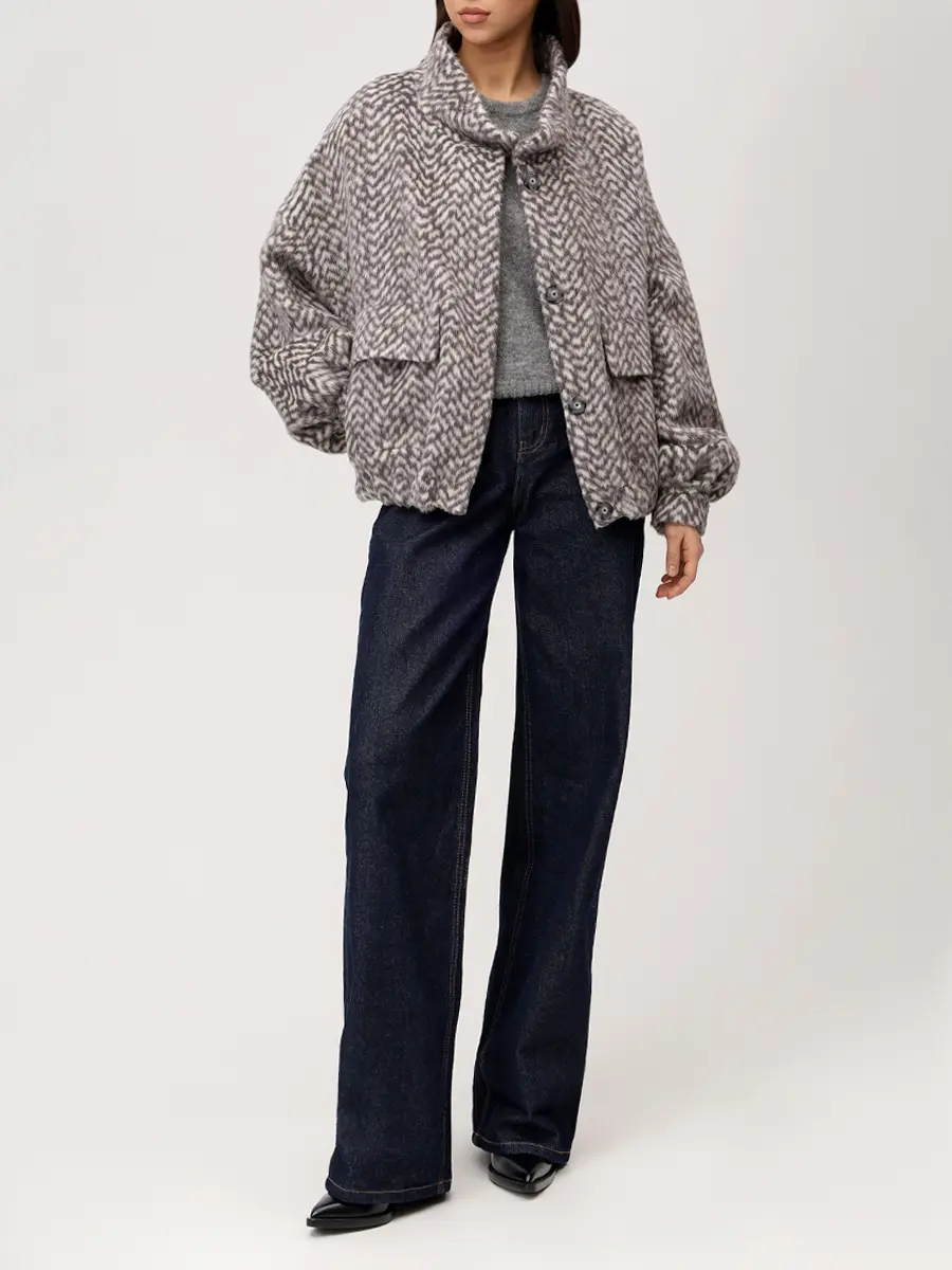 Джемпер из шерсти альпака