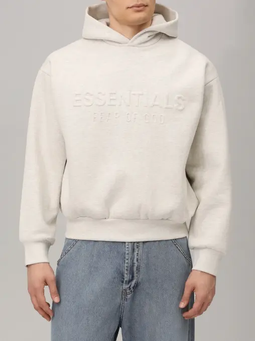 Худи хлопковое FEAR OF GOD