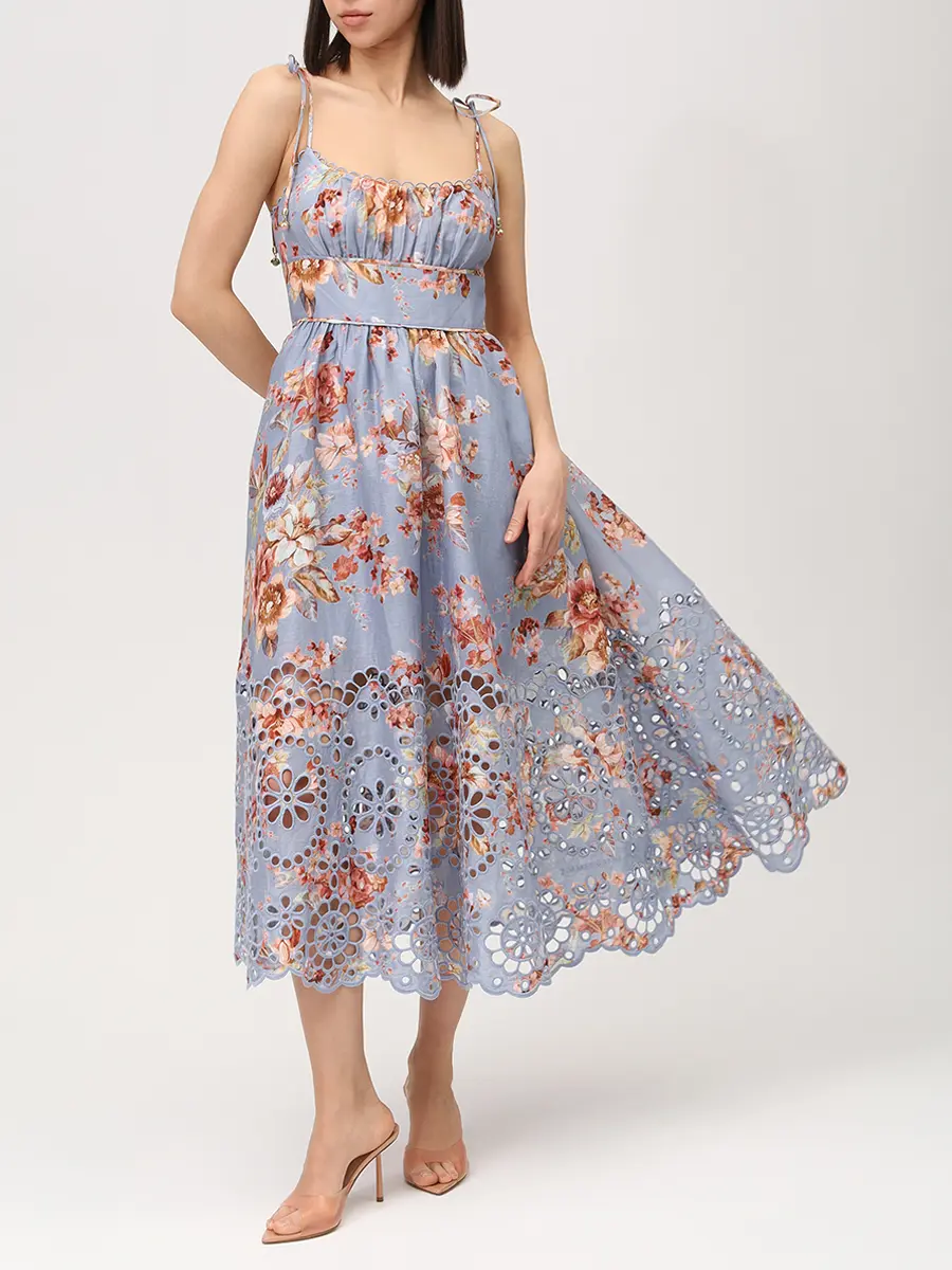 Сарафан льняной