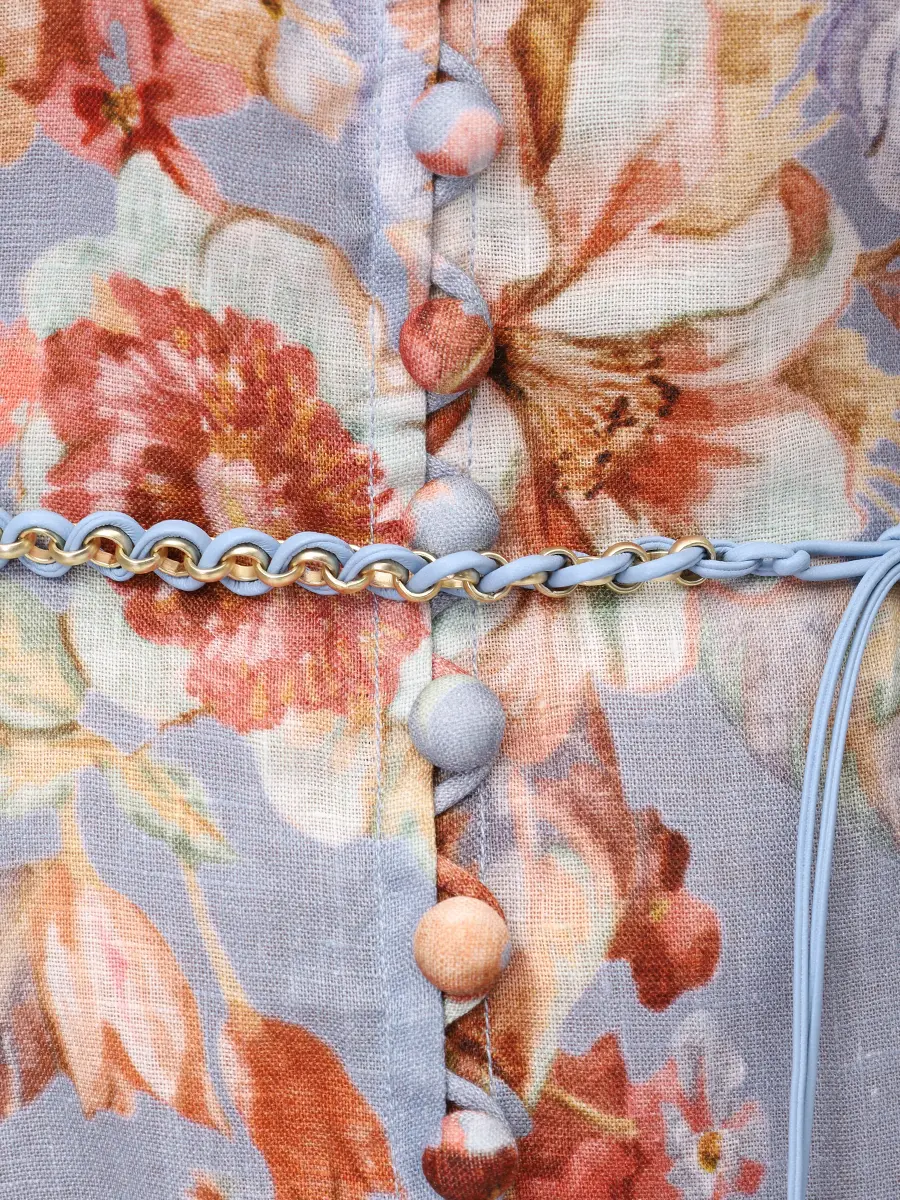 Платье льняное